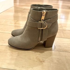 Beige Booties